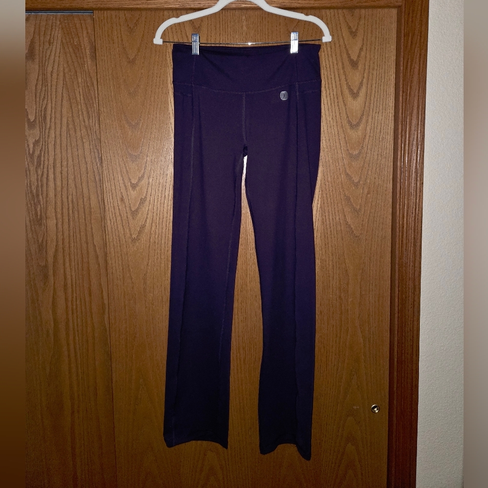 Balance Collection Straight Leg Pant in Eggplant Purple - Size S